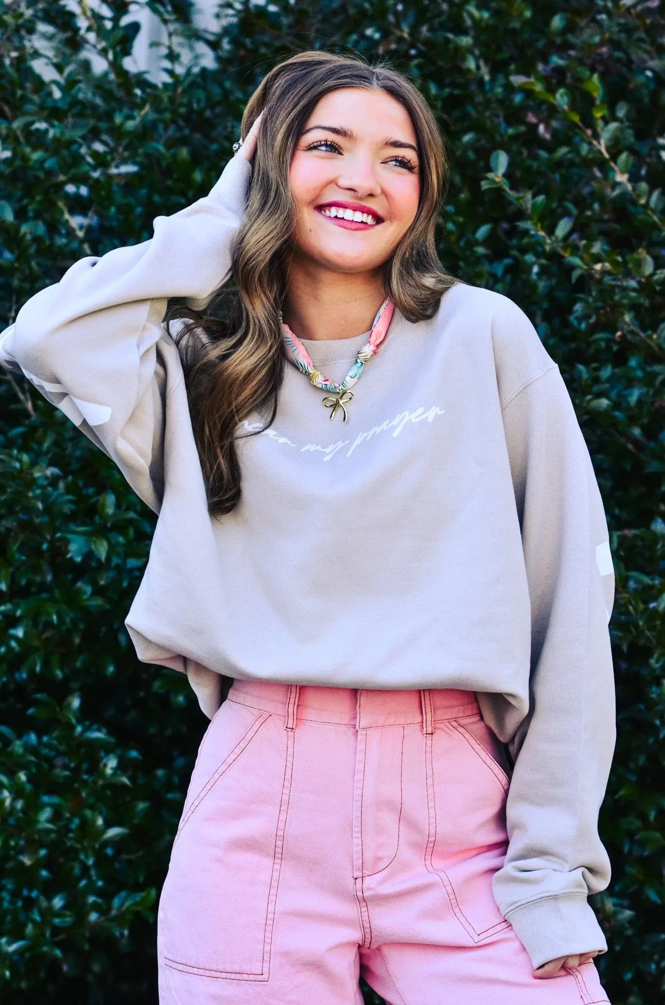 Amen Sand Sweatshirt Southern Bliss Company