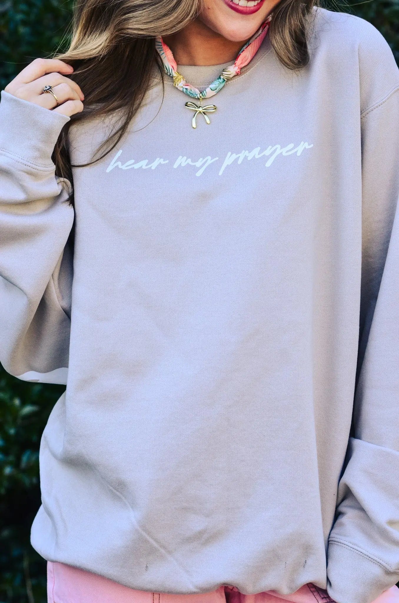 Amen Sand Sweatshirt Southern Bliss Company