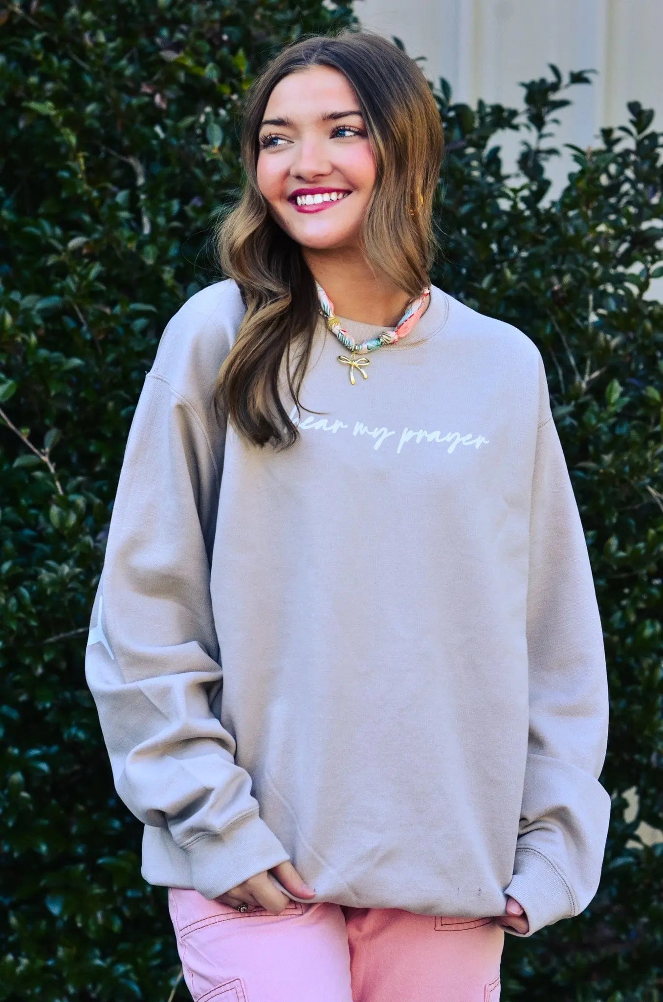 Amen Sand Sweatshirt Southern Bliss Company