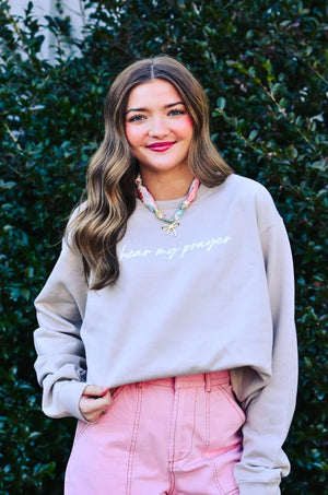 Amen Sand Sweatshirt Southern Bliss Company