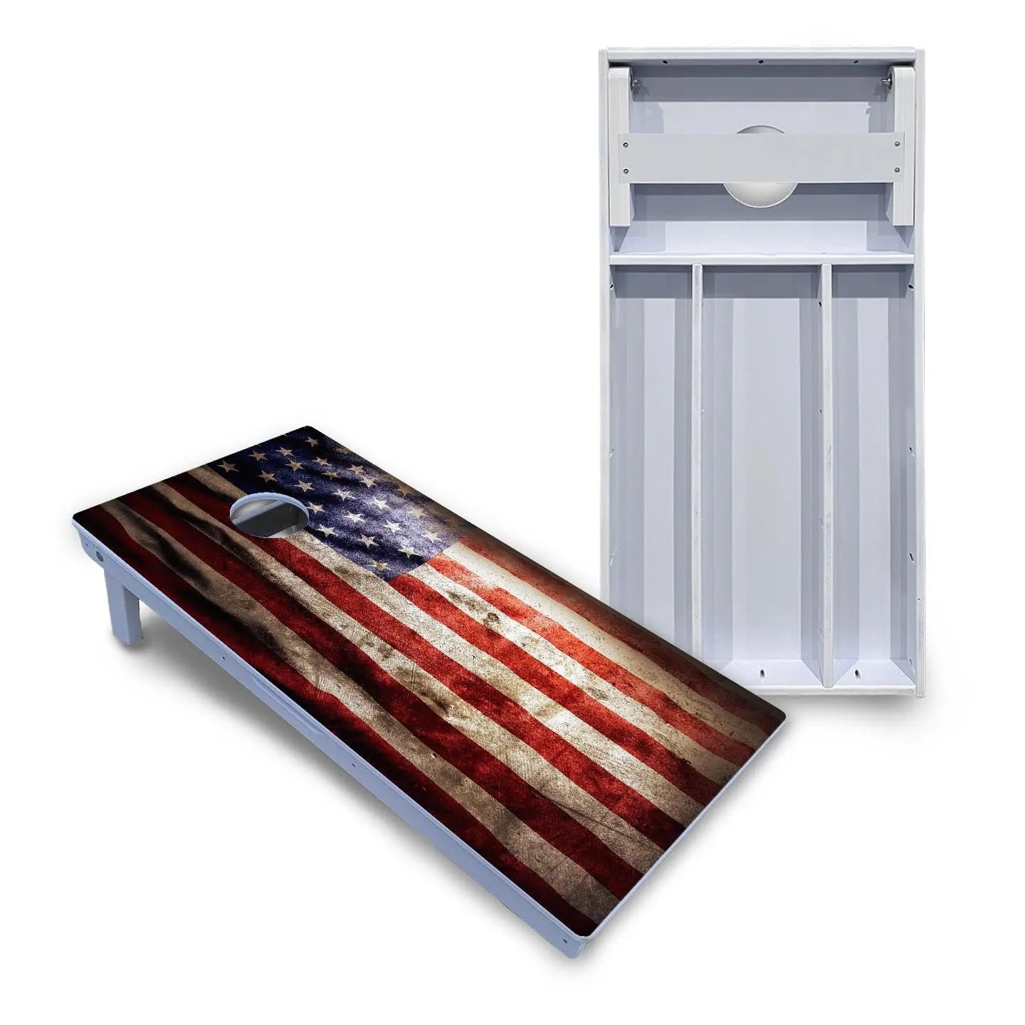 American Flag Cornhole Boards - All Weather Series Cornhole Solutions