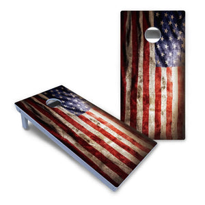 American Flag Cornhole Boards - All Weather Series Cornhole Solutions