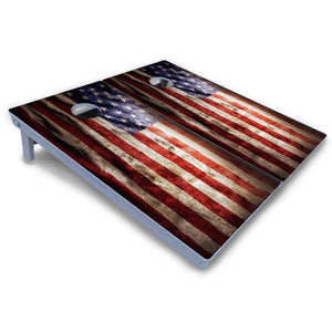 American Flag Cornhole Boards - All Weather Series Cornhole Solutions