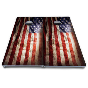 American Flag Cornhole Boards - All Weather Series Cornhole Solutions