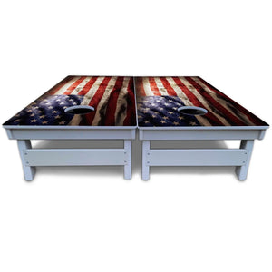 American Flag Cornhole Boards - All Weather Series Cornhole Solutions