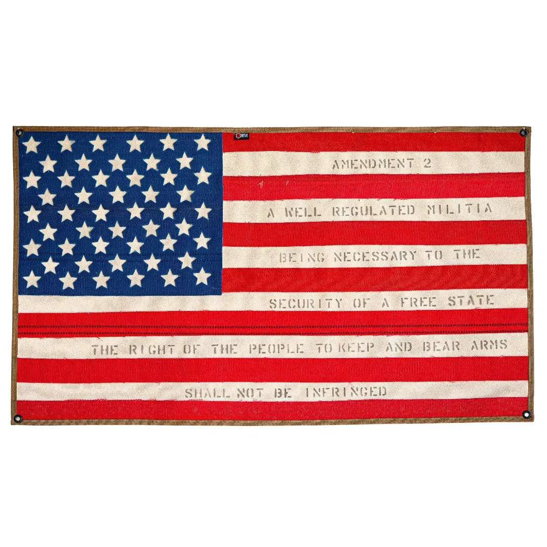 American Flag - Fire Hose - Second Amendment Recycled Firefighter