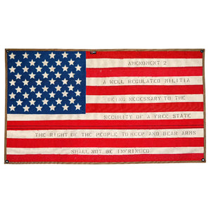 American Flag - Fire Hose - Second Amendment Recycled Firefighter