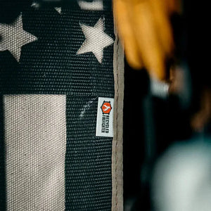 American Flag - Fire Hose - Thin Red Line Recycled Firefighter