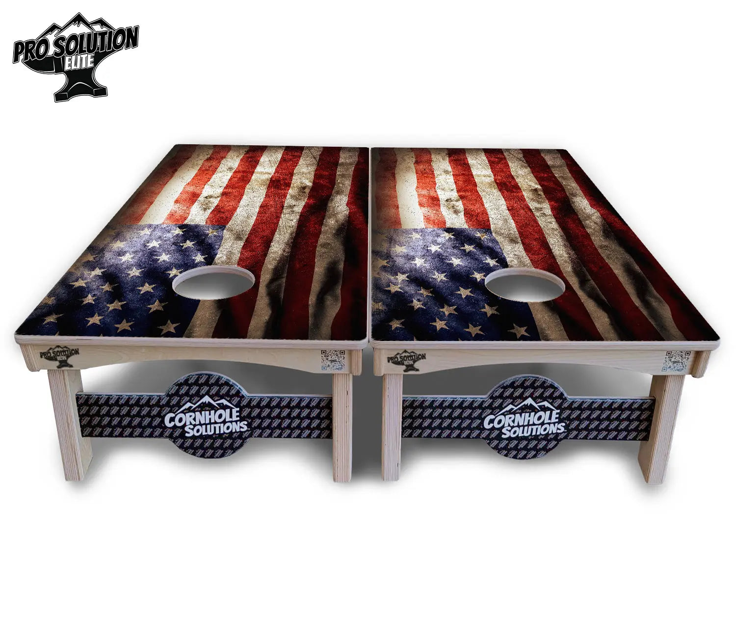 American Flag589 Cornhole Boards - Pro Solution Elite Series Cornhole Solutions