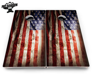 American Flag589 Cornhole Boards - Pro Solution Elite Series Cornhole Solutions