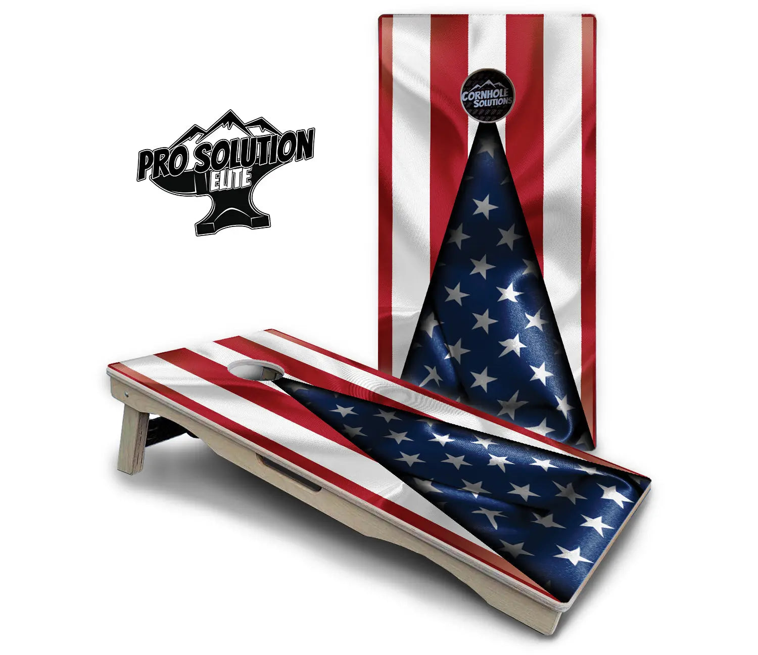 American Flag630 Cornhole Boards - Pro Solution Elite Series Cornhole Solutions