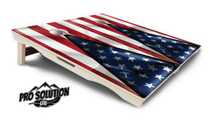 American Flag630 Cornhole Boards - Pro Solution Lite Series Cornhole Solutions
