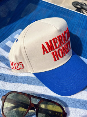 American Honey Vintage Trucker Hat KenzKustomz