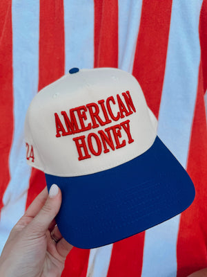 American Honey Vintage Trucker Hat KenzKustomz