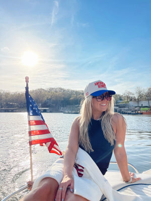 American Honey Vintage Trucker Hat KenzKustomz