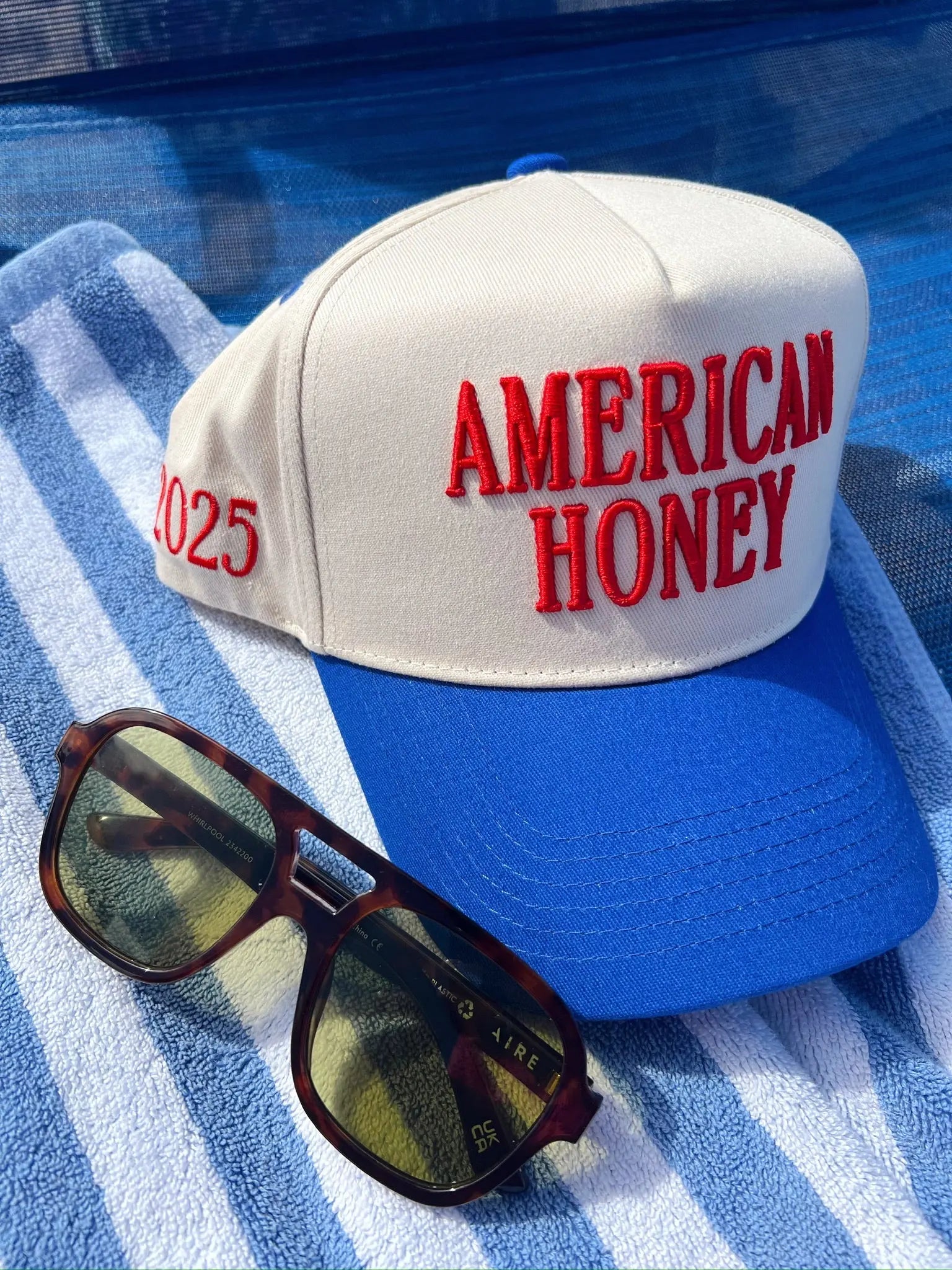 American Honey Vintage Trucker Hat KenzKustomz