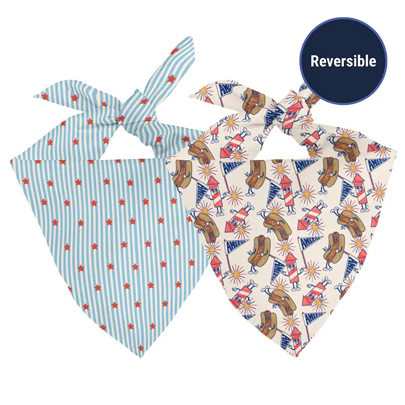 American Summer Dog Bandana Dog Bandana Co.
