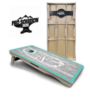 Anchor & Compass Cornhole Boards - Pro Solution Elite Series Cornhole Solutions