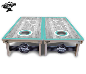 Anchor & Compass Cornhole Boards - Pro Solution Elite Series Cornhole Solutions