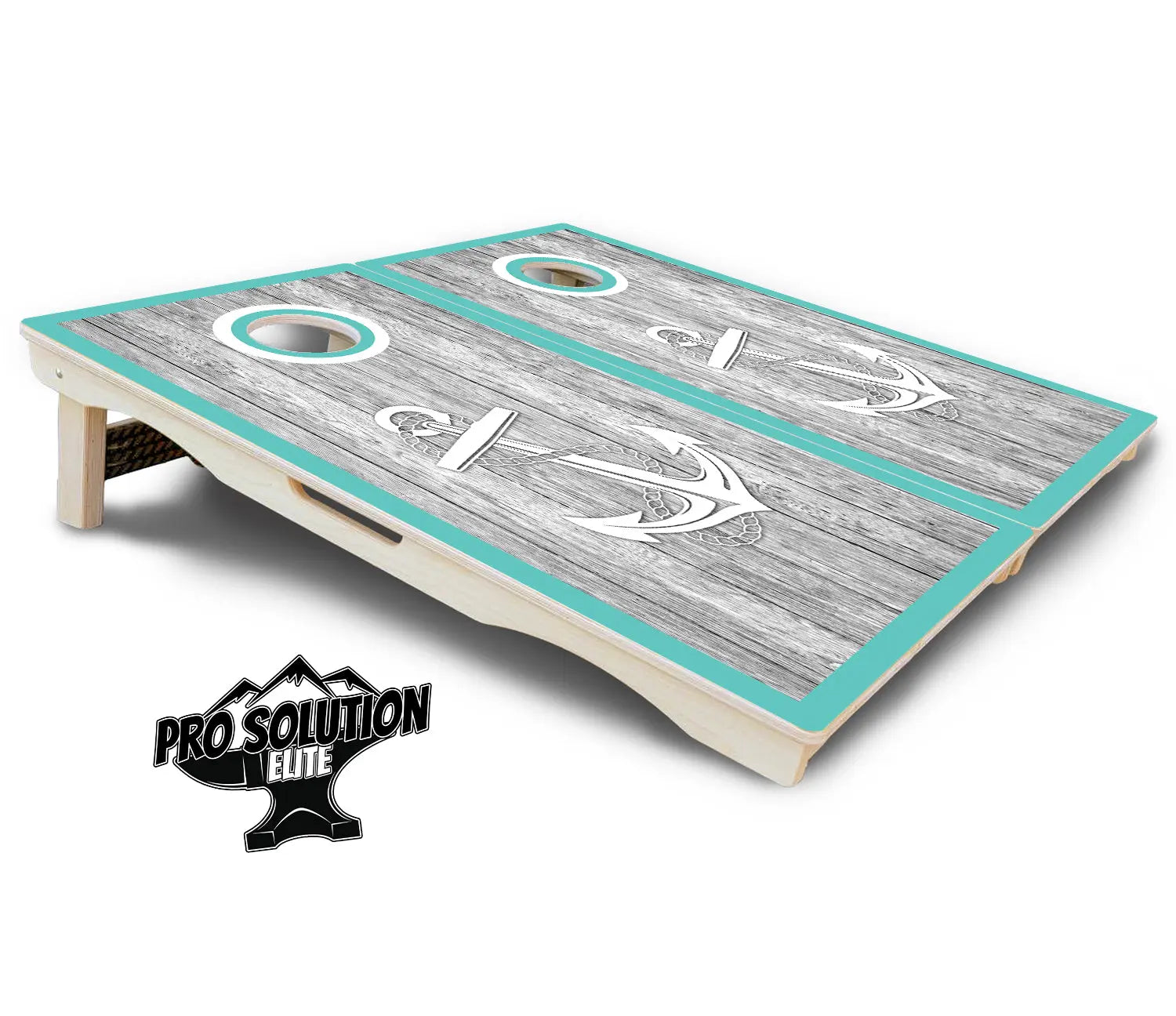 Anchor & Compass Cornhole Boards - Pro Solution Elite Series Cornhole Solutions