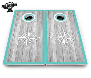 Anchor & Compass Cornhole Boards - Pro Solution Elite Series Cornhole Solutions