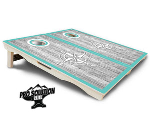 Anchor & Compass Cornhole Boards - Pro Solution Elite Series Cornhole Solutions