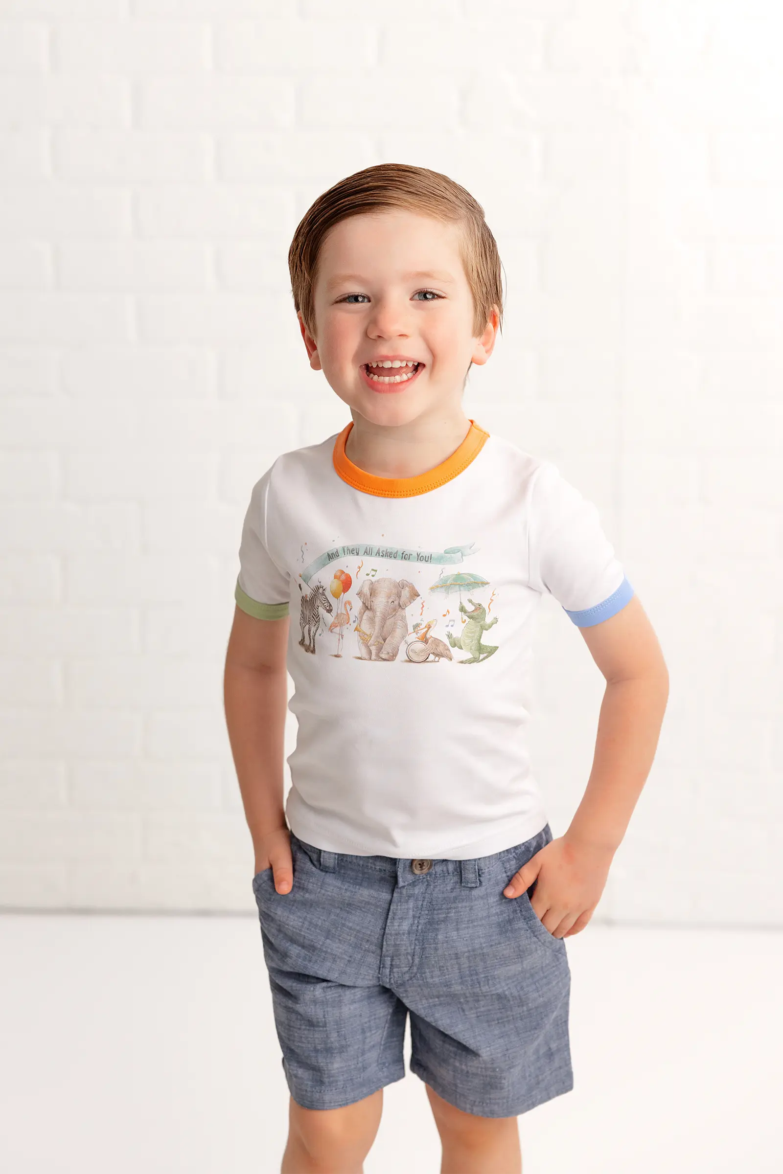 And They All Asked for You Organic Cotton Kids Tshirt Nola Tawk