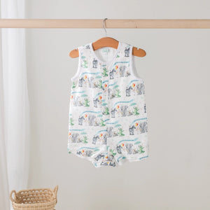 And They All Asked for You Organic Muslin Shortall Nola Tawk