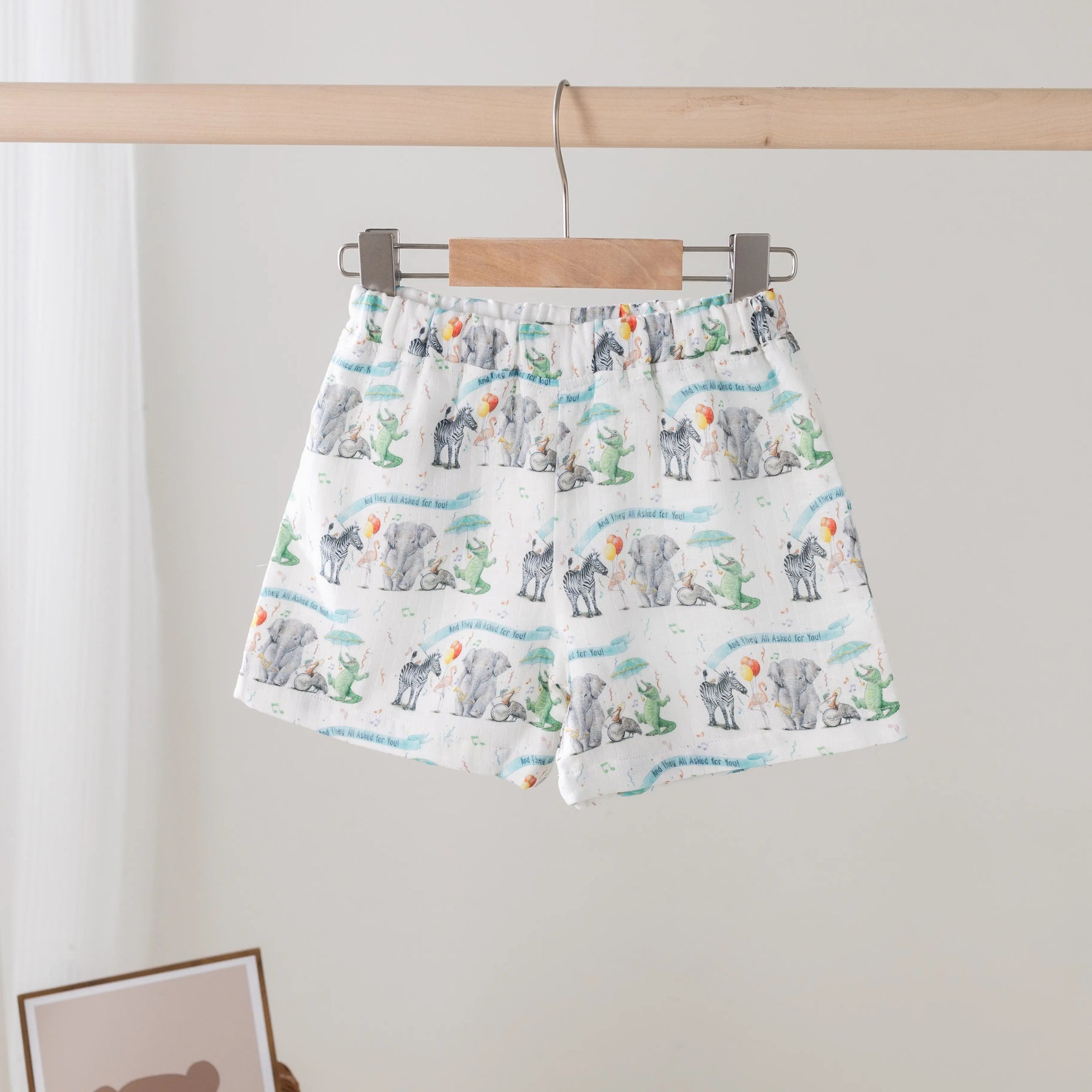 And They All Asked for You Organic Muslin Shorts Nola Tawk