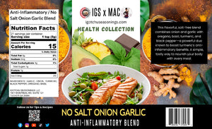 The 8 oz Health Collection Collab Bundle by Igotchu Seasonings, Southern food gift detail photo 6