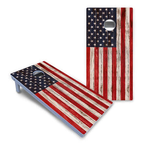 Antique Flag Cornhole Boards - All Weather Series Cornhole Solutions