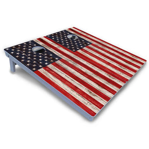 Antique Flag Cornhole Boards - All Weather Series Cornhole Solutions