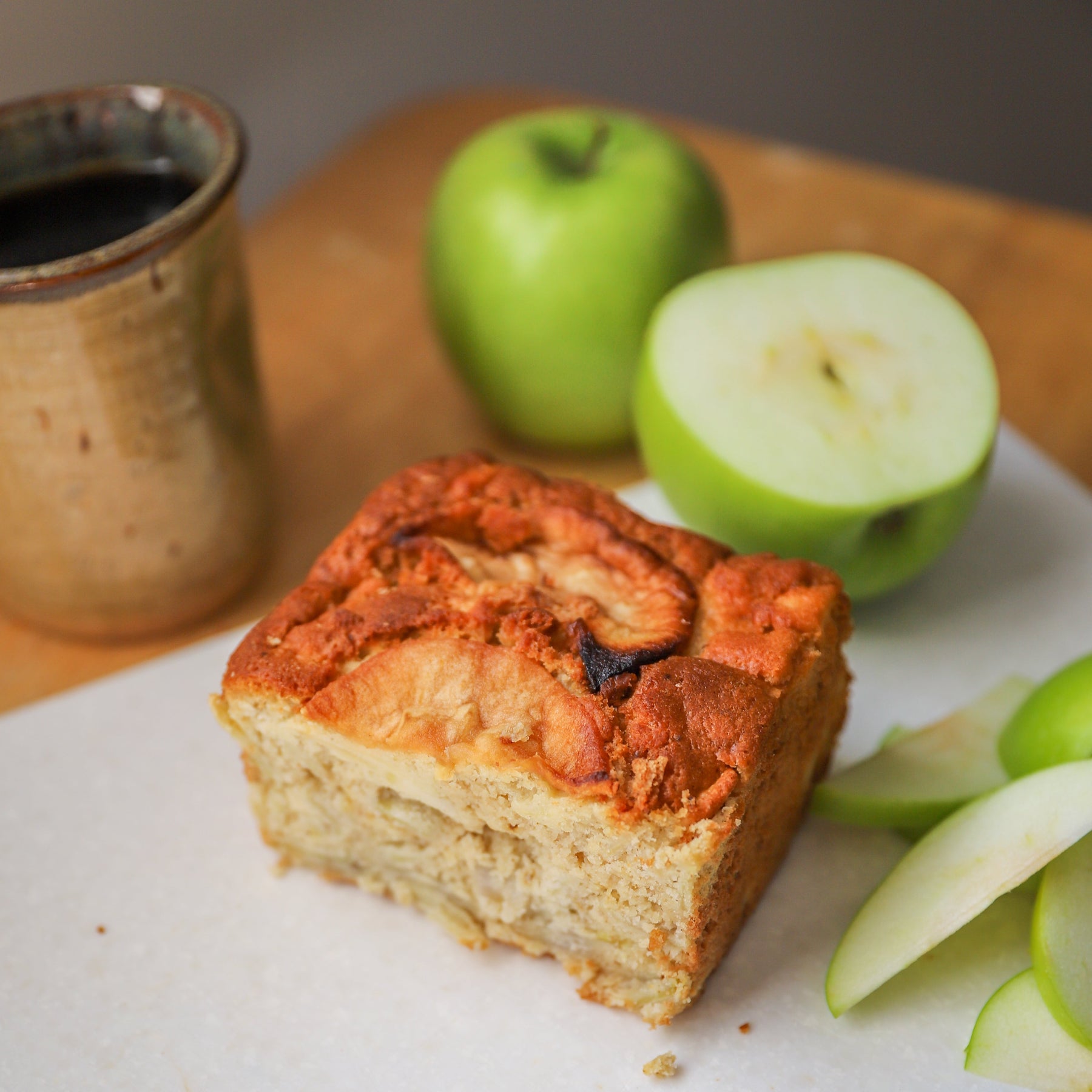 Traditional Irish Galway Apple Cake