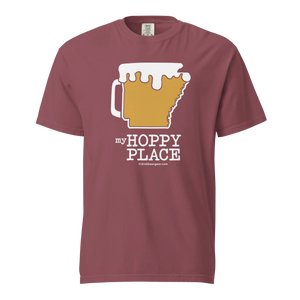 Arkansas Beer Mug Tee – My Hoppy Place - COMFORT COLORS BRAND TEE Drink Beer Gear