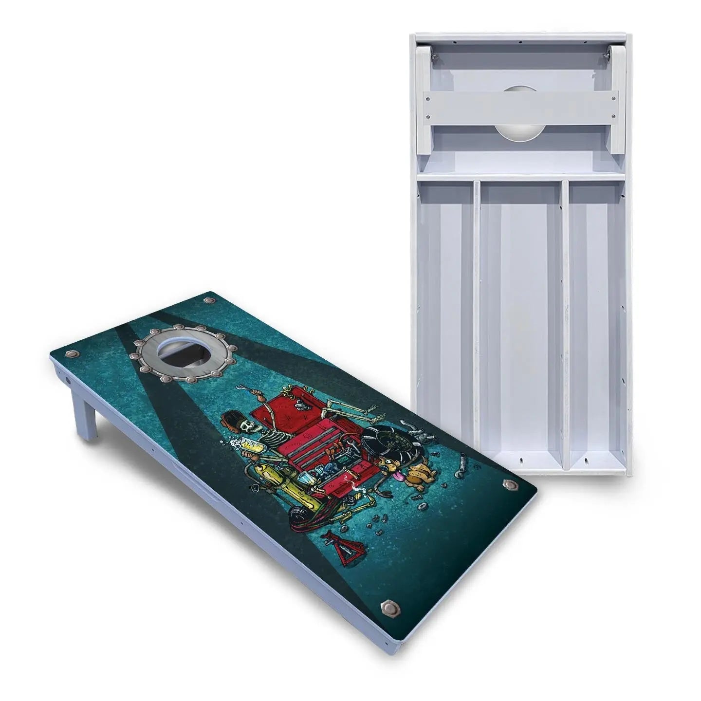 Artist Series Cornhole Boards - All Weather Series - Garage Life Cornhole Solutions