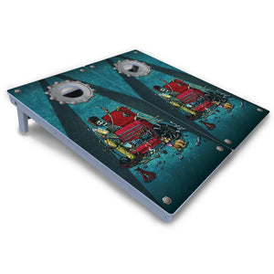 Artist Series Cornhole Boards - All Weather Series - Garage Life Cornhole Solutions