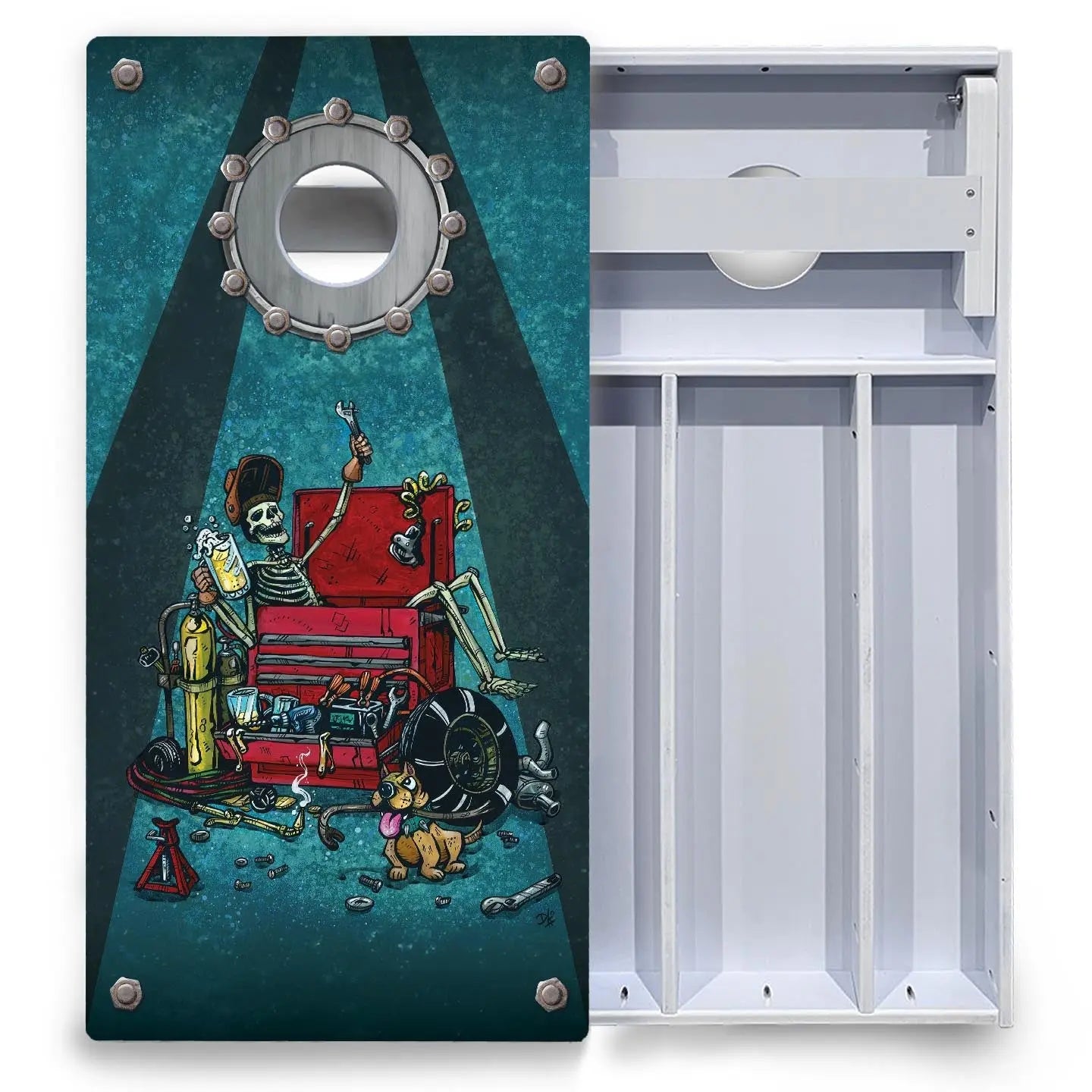 Artist Series Cornhole Boards - All Weather Series - Garage Life Cornhole Solutions