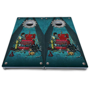 Artist Series Cornhole Boards - All Weather Series - Garage Life Cornhole Solutions