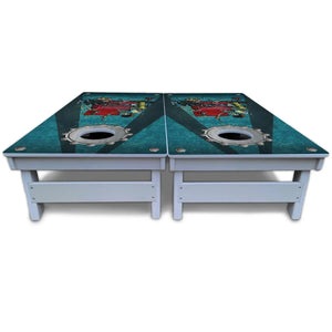 Artist Series Cornhole Boards - All Weather Series - Garage Life Cornhole Solutions