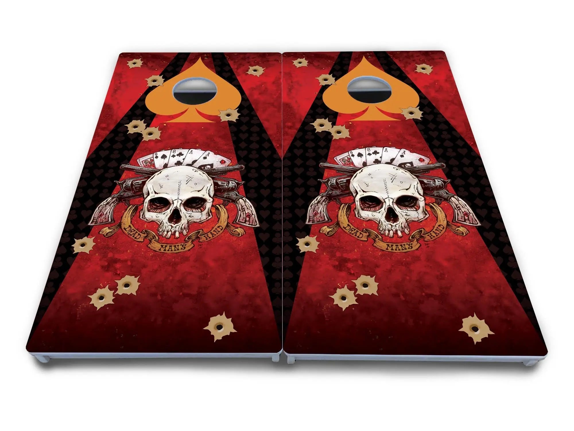 Artist Series Cornhole Boards - All Weather Series - Split Design Cornhole Solutions