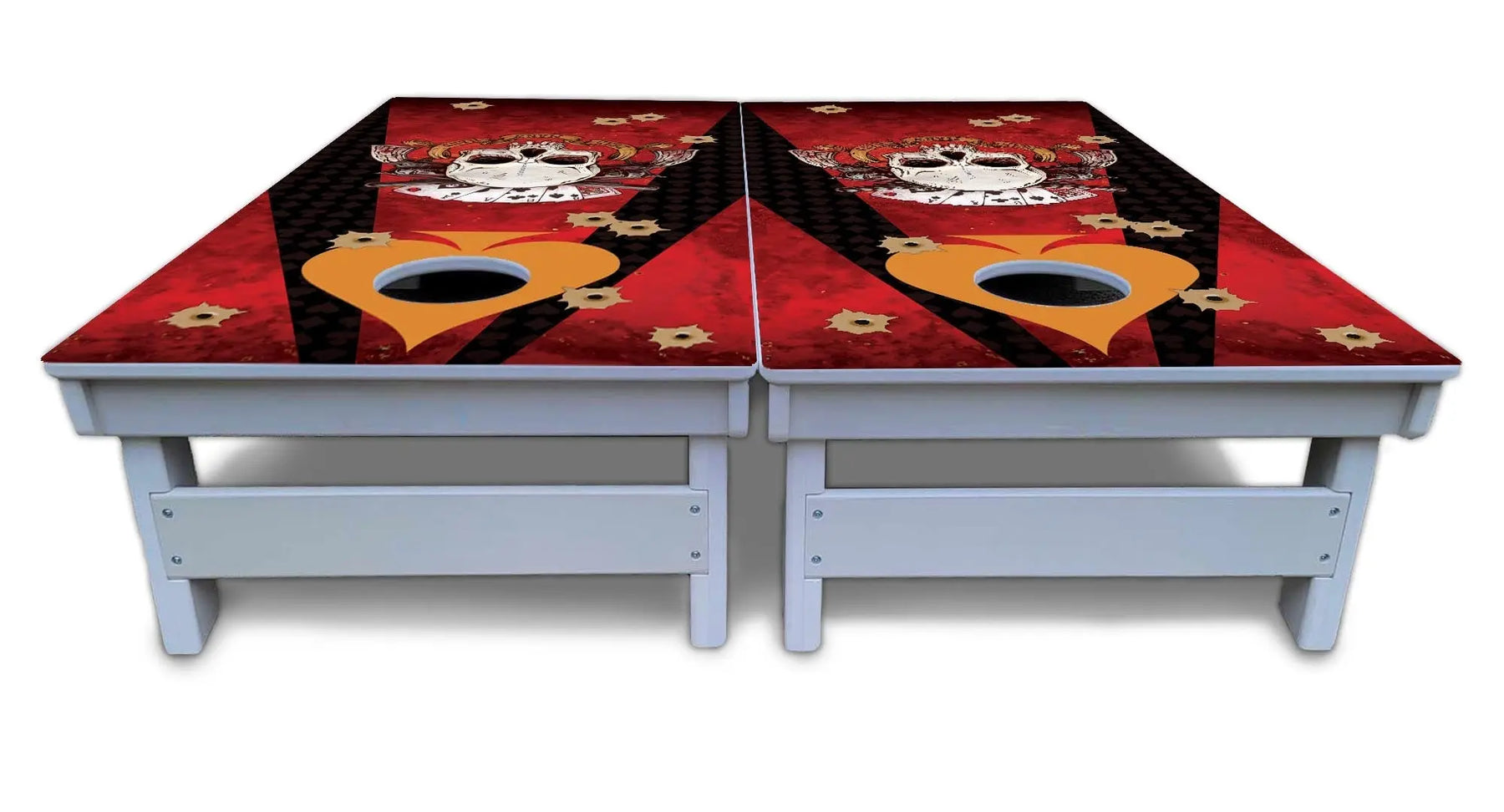Artist Series Cornhole Boards - All Weather Series - Split Design Cornhole Solutions