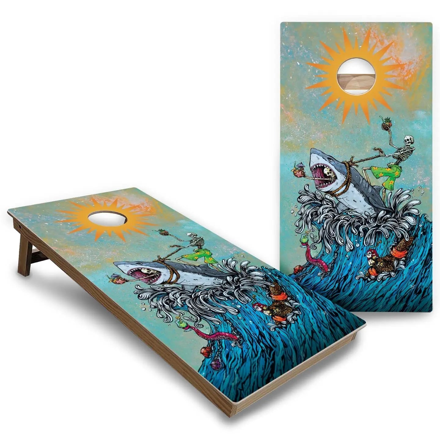 Artist Series Cornhole Boards - Backyard Series Cornhole Solutions