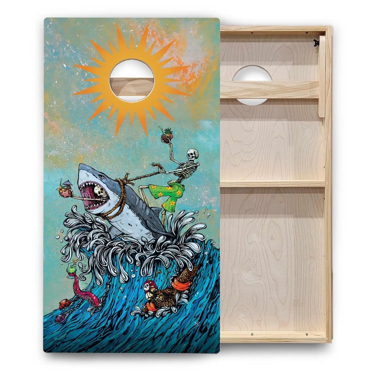 Artist Series Cornhole Boards - Backyard Series Cornhole Solutions
