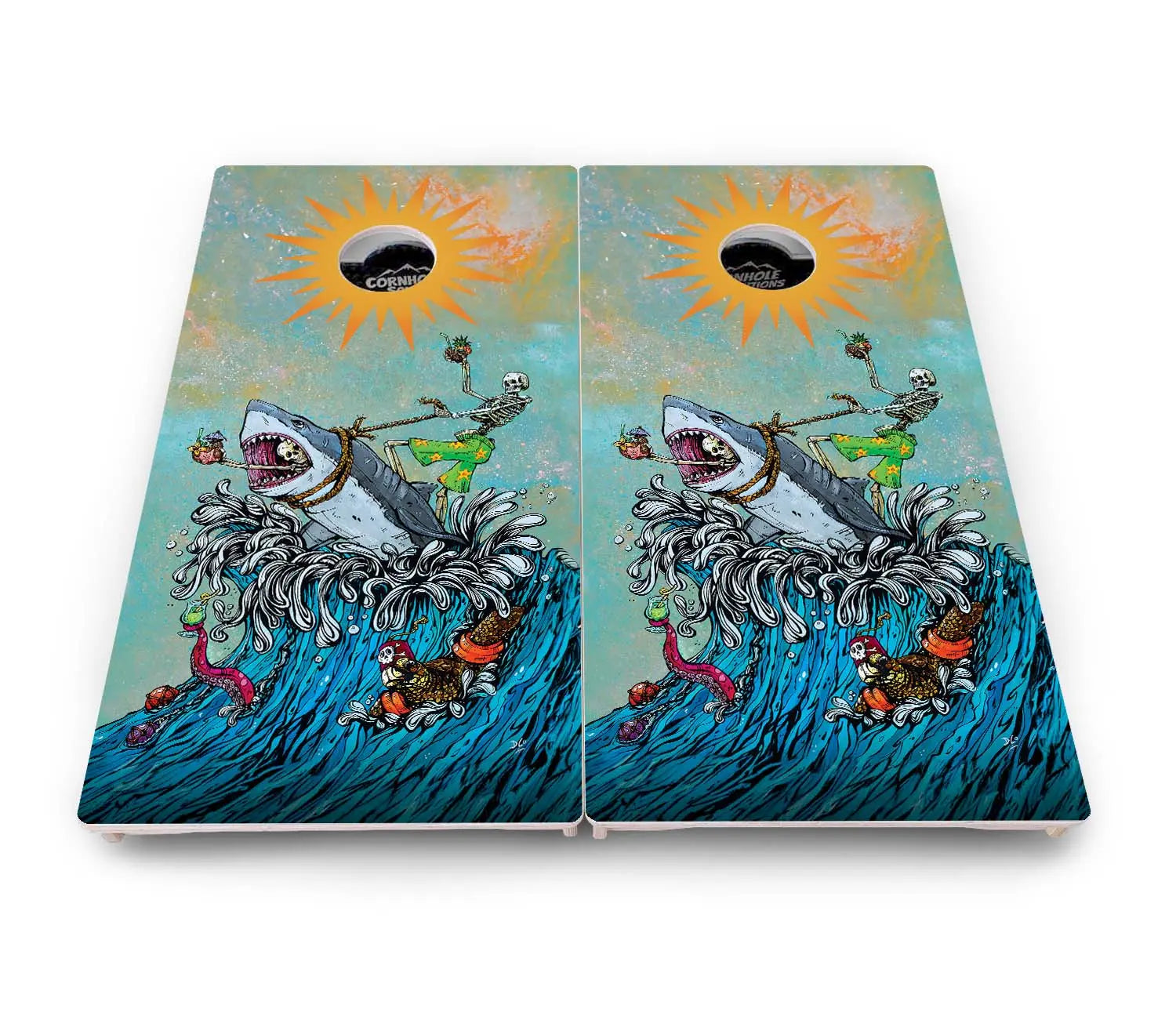 Artist Series Cornhole Boards - Pro Solution Lite Series Cornhole Solutions