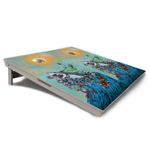 Artist Series Cornhole Boards - Professional Tournament Series - Great White Wave Cornhole Solutions