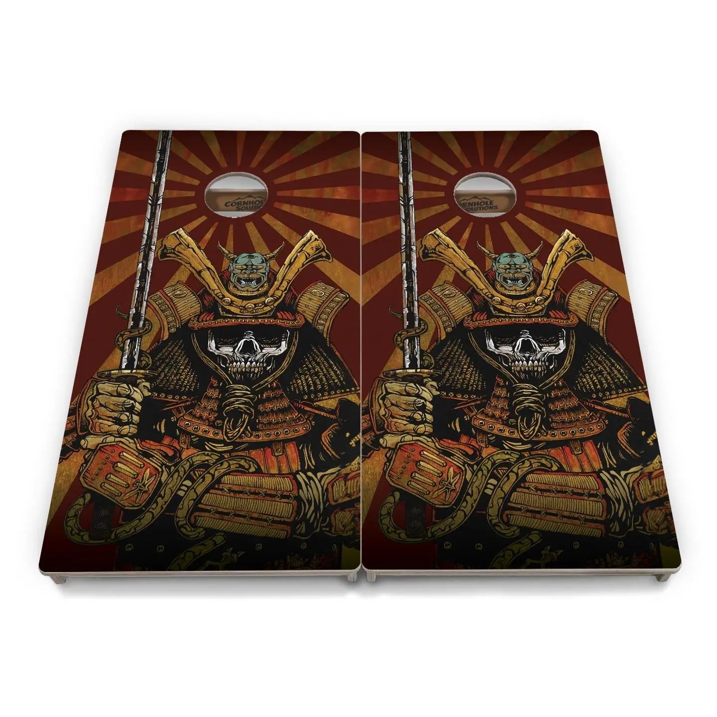 Artist Series Cornhole Boards - Professional Tournament Series - Samurai Cornhole Solutions