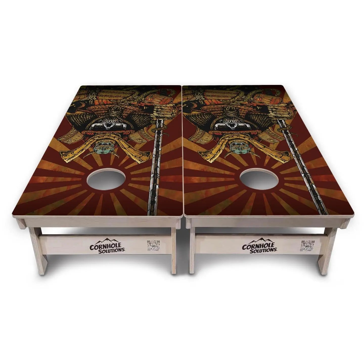Artist Series Cornhole Boards - Professional Tournament Series - Samurai Cornhole Solutions