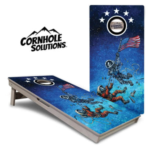 Artist Series Cornhole Boards - Professional Tournament Series - Space Race Cornhole Solutions