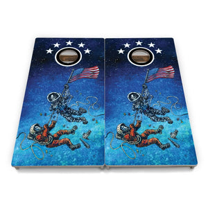 Artist Series Cornhole Boards - Professional Tournament Series - Space Race Cornhole Solutions