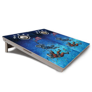 Artist Series Cornhole Boards - Professional Tournament Series - Space Race Cornhole Solutions